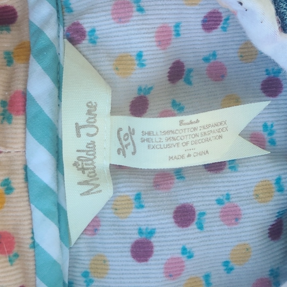 Girls Hooded Matilda Jane Vest, Multi-colored - Picture 3 of 6